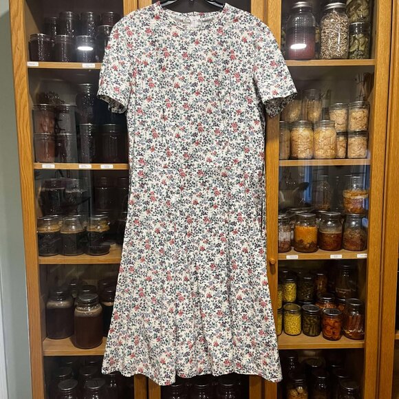 *SOLD* Handmade Cotton Dress - Picture 1 of 2